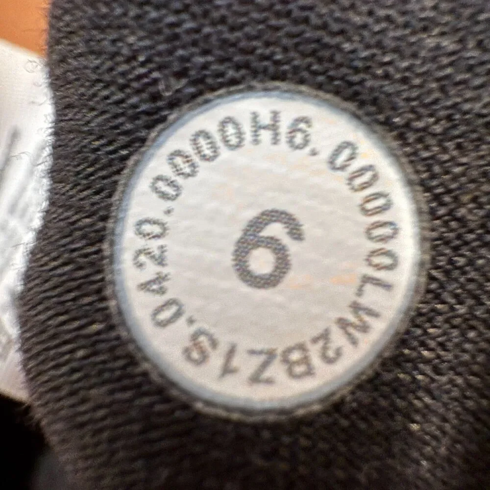 Lululemon Energy Bra High Neck Long Line *Tough Graphite Gray Size 6 Running